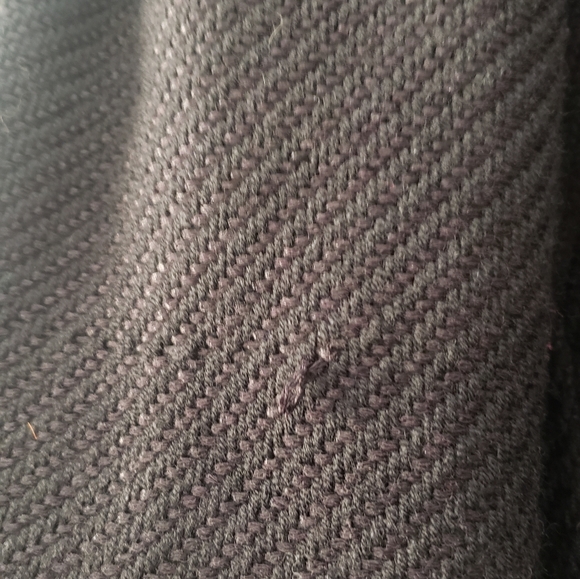 Mackage wool leather peacoat large tweed black - Picture 9 of 11